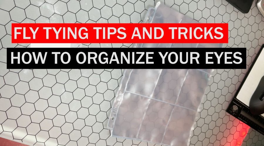 Flytying Tips and Tricks: Storing and Organizing your eyes by Svenddiesel