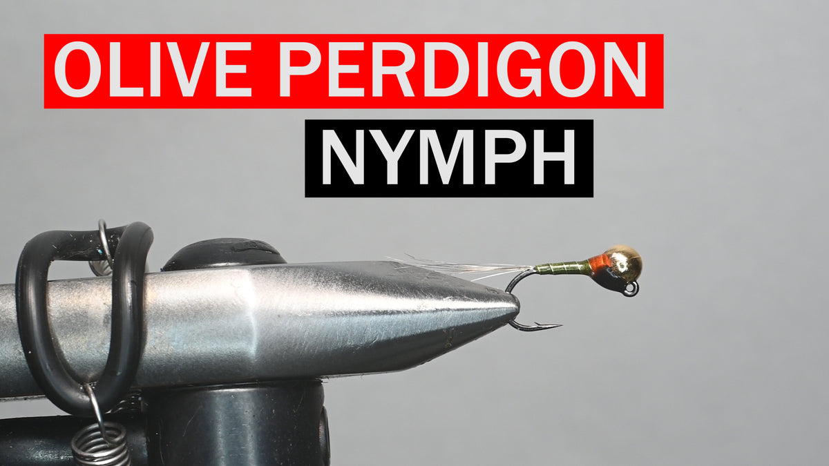 Olive Perdigon Fly Tying Pattern Tutorial