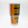 Custom Painted Yeti 30 oz Tumbler (Peacock Bass #003)