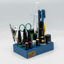 Resin/Glue/Tool Holder Organizer for Solarez Products