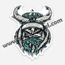 Mythic River Viking Sticker