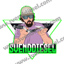 Svenddiesel Fly in Vise Cartoon