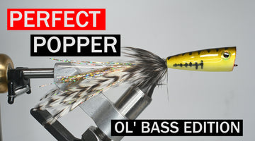 The Perfect Popper Fly Tying Tutorial