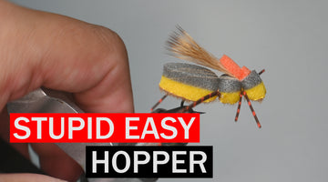 Stupid Easy Hopper Fly Pattern