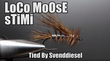 The Loco Moose Stimi (Stimulator) Fly Pattern Tutorial