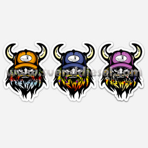 Svendflies Trout Beard Set (3 Stickers)