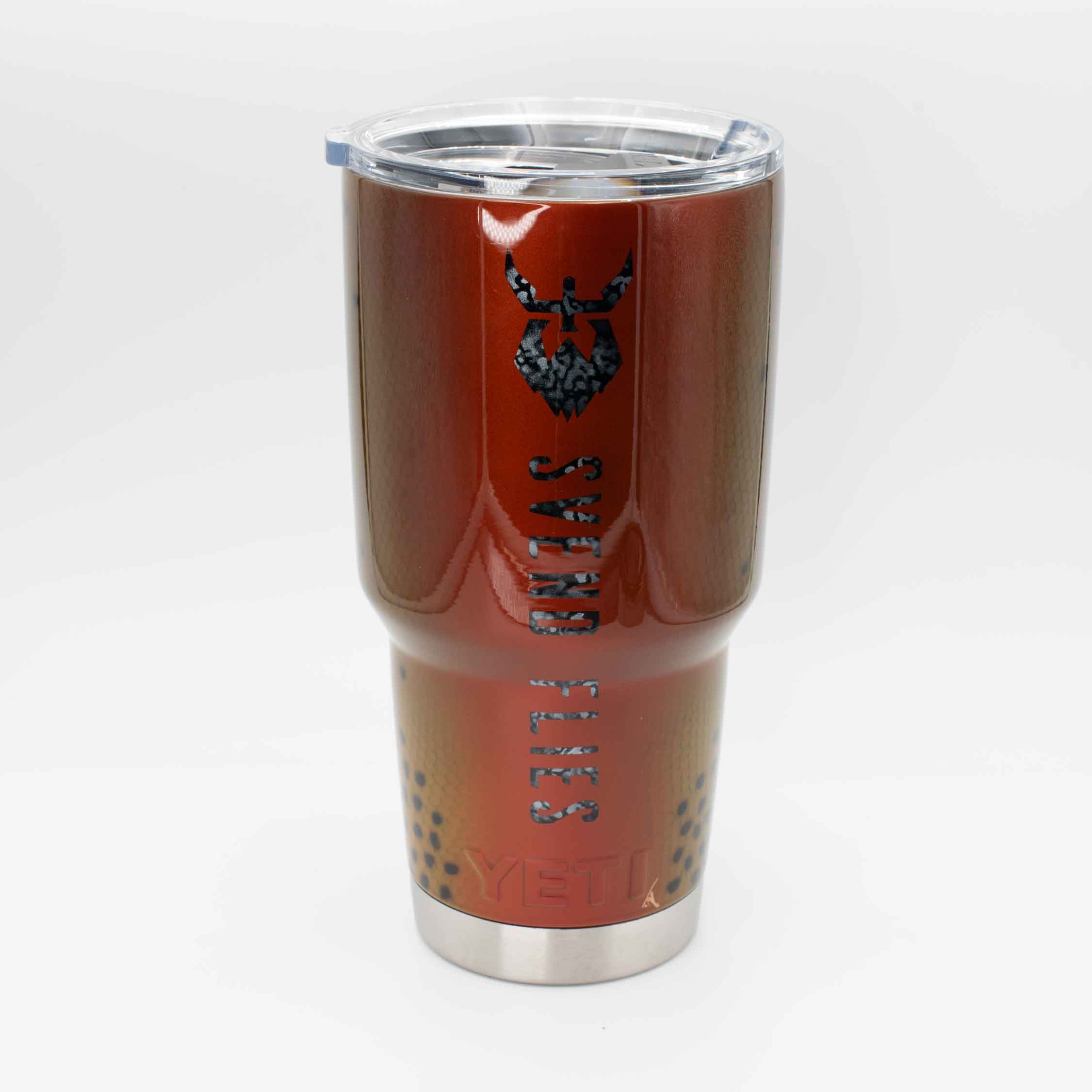 Custom Painted Yeti 20 oz Tumbler (Cutthroat Trout #009