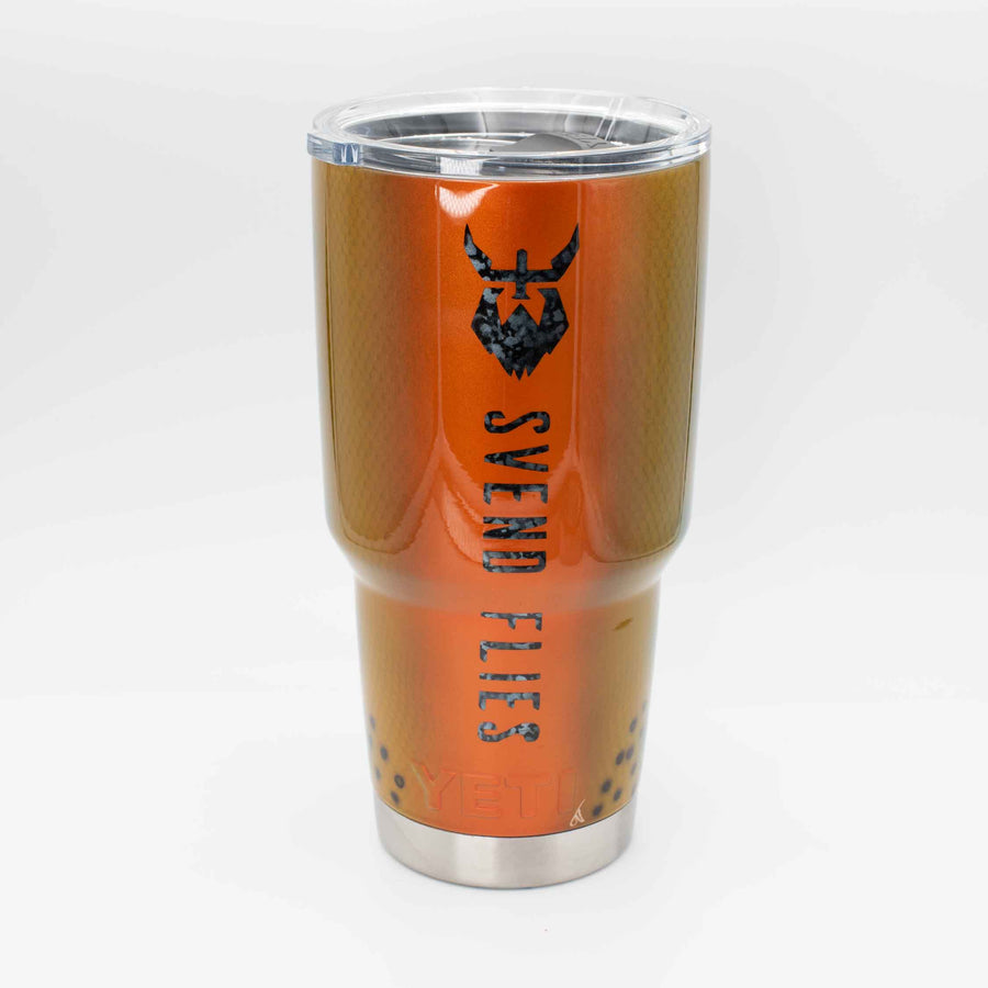 Custom Painted Yeti 30 oz Tumbler (Golden Trout #003)