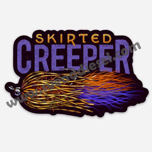 Skirted Creeper Sticker