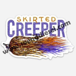 Skirted Creeper Sticker