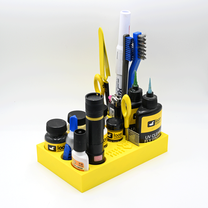 Advanced Hobby Glue organizer by Ricardocab, Download free STL model